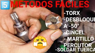 5 Métodos para Sacar TORNILLO ALLEN pasado barrido o roto [upl. by Alius31]