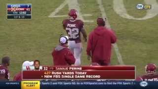 Samaje Perines Record Setting Day [upl. by Domela650]