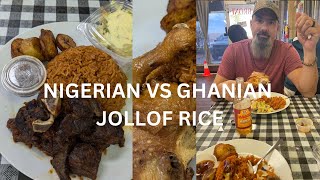 Nigerian Vs Ghanian Jollof Rice [upl. by Lenoel568]