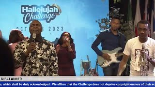 Apostle Joshua Selman sings ADONAI with pastor Nath at halleluyah Challenge with Prophetic Prayers [upl. by Ennairej]