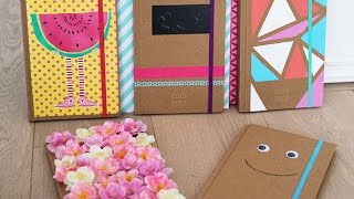 5 DIY Agendas versieren  Back to school  WIN [upl. by Efeek]