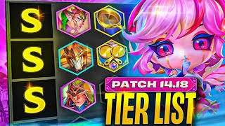 BEST TFT Comps for Set 12 Patch 1418  Teamfight Tactics Guide  Tier List [upl. by Kaz]