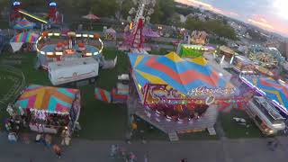 Full Tilt OnRide POV at Great Frederick Fair 2017 [upl. by Locin]