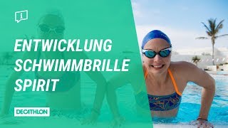 Entwicklung quotSpiritquot  Praktische Schwimmbrille von DECATHLON [upl. by Notsek]