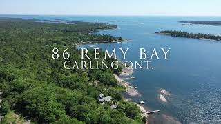 Georgian Bay Cottage on Remy Bay Road [upl. by Virge]