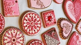 How to Stencil a Cookie The Basics [upl. by Halak]