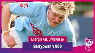 Garryowen v UCD  EnergiaAIL Highlights Mens Div 1A Rd 6 [upl. by Orwin]