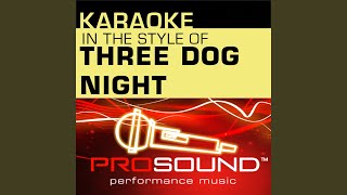 Shambala Karaoke With Background Vocals In the style of Three Dog Night [upl. by Airal]