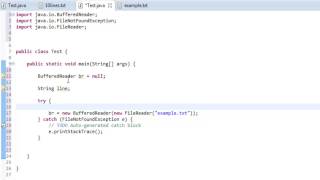 Java  IO  BufferedReader [upl. by Ydollem]