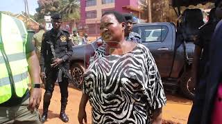 Prime Minister Robinah Nabbanja displeased with slow pace of Kampala city roads [upl. by Idnahs]