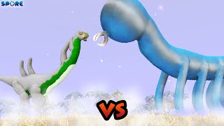 SCP2256 vs Slithering Doom  Scary Titan Battle S3E14  SPORE [upl. by Bortz]