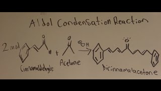 Dicinnamalacetone Aldol Condensation Reaction Mechanism  Organic Chemistry 2 [upl. by Irelav]