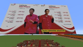 Indihome Paket Phoenix Meme in Minecraft Note block [upl. by Narag]