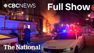 CBC News The National  Deadly fire in Old Montreal [upl. by Unam630]