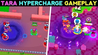 NEW TARA HYPERCHARGE ANIMATION GAMEPLAY amp COSMETICS BRAWL STARS SNEAK PEEK [upl. by Bedell303]