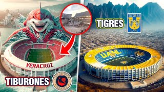 ¡ASÍ SERÍAN los 6 NUEVOS ESTADIOS QUE LLEGARÍAN A LA LIGA MX ¡El 2 SERÁ EL MEJOR del CONTINENTE🏟️ [upl. by Sibeal]