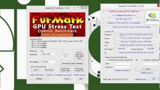 FurMark Benchmark Overview [upl. by Thorbert]