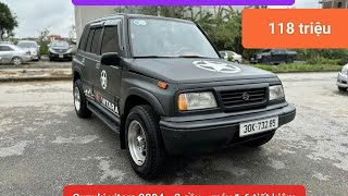 Suzuki Vitara 2004 2 cầu đủ  phom dáng đẹp nhiều đồ chơigiá 118 triệu09661252210865387178 [upl. by Pulcheria838]