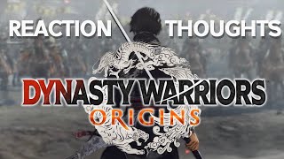 NEW Dynasty Warriors Game REVEALED  Dynasty Warriors Origins Reaction amp Thoughts [upl. by Roanna]