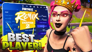 BEST PLAYER 👑  NEW BEST Controller Settings For Fortnite Chapter 2 REMIX PS4PS5XBOXPC [upl. by Adekan]