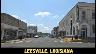 A Scenic Drive Through Leesville LA – Dash Cam Adventure [upl. by Cony]