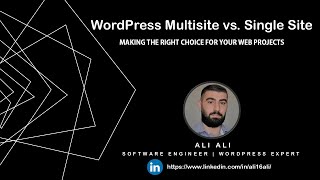 📊 WordPress Multisite vs Single Site Making the Right Choice for Your Web Projects [upl. by Odoric57]