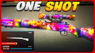 new ONE SHOT KAR98 CLASS SETUP is META in WARZONE 3 😲 Best KAR98K Loadout  MW3 [upl. by Ilyak650]