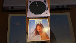 audio technica lp60xbt unboxing 💽 1989taylorsversion recordplayer audiotechnica vinyl [upl. by Aisilef]