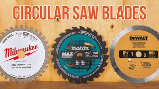 Types of Circular Saw Blade  Which One Should You Get [upl. by Urion825]