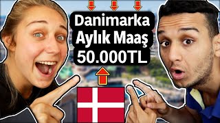 Yuh Dedirten DANİMARKA MAAŞLARI  50000TL200000TL Arası [upl. by Zacks465]