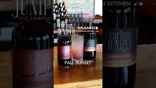 fall sunset  Balsamico Italian kitchen cocktail falldrinks curiousjuniper [upl. by Etnaid]