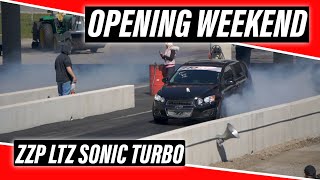 Breaking in the 400WHP LTZ Sonic  First Track Day of the Year [upl. by Buckler]