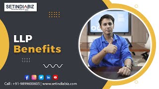 Benefits of LLP registration  SetIndiaBiz [upl. by Mchugh12]