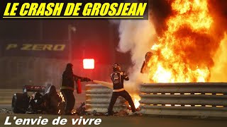 LACCIDENT DE ROMAIN GROSJEAN [upl. by Seroled]