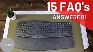 Logitech ERGO K860  Keyboard FAQs [upl. by Naima318]