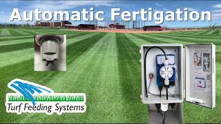 Fertigation is Automatic and Reduces Water Labor amp Cost by Turf Feeding Systems [upl. by Brooking105]