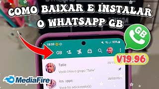 Como Baixar o WhatsApp GB Atualizado 2024 Com todas as funções [upl. by Snell]