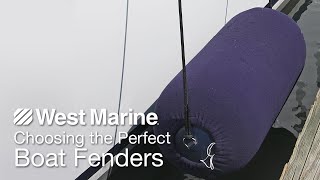 Choosing the Perfect Boat Fenders [upl. by Eatnoed]