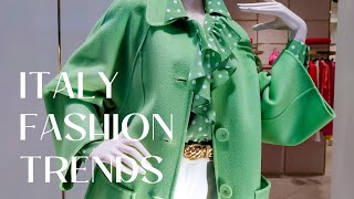 NEW SPRING 2024 FASHION TRENDS  ITALY [upl. by Weisberg]