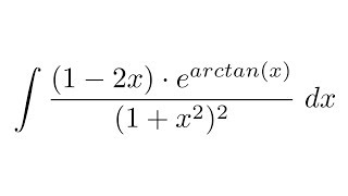 Integral of 12xearctanx1x22 by parts [upl. by Dew931]