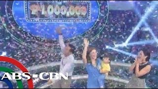 Family of Russian singer wins P1M on Bet On Your Baby [upl. by Krik]