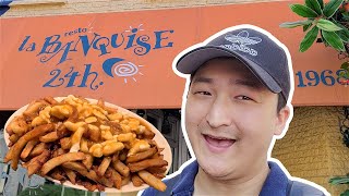 Montreals MOST FAMOUS POUTINE SPOT La Banquise Review [upl. by Norramic]