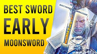 Witcher 3 Best Sword EARLY Location – The MoonBlade Silver Sword Relic Starter Guide [upl. by Charron]