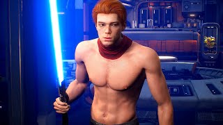 STAR WARS Jedi Fallen Order™  Chapter 1 Bracca UNDIES MOD  All Cutscenes  4K [upl. by Laekcim]