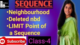 Concept of Neighbourhood amp Limit Point of Sequence Real Analysis 20calculus bscmaths [upl. by Macfarlane]