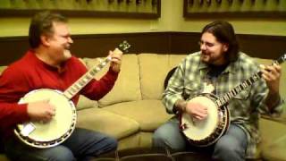 Murrell Thixton and Tony Wray of Sullivan Banjo Co play Clinch Mountain Backstep [upl. by Remmus]