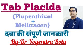 Placida tablet  flupenthixol  melitracen  uses side effects  depression anxiety by DR Y BOLA [upl. by Ime545]