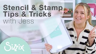 Stencil amp Stamp Tool Tips amp Tricks [upl. by Gerardo479]