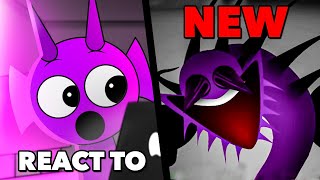 Sprunki Incredibox Purple Durple React To All Phases  15 Phase Vs Phase 12 in Incredibox Sprunki [upl. by Kathi]