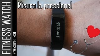 Misura anche la pressione Smartwatch Fitness Riversong [upl. by Bourne75]